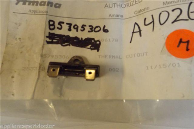 AMANA MICROWAVE B5795306 THERMAL CU NEW IN BOX AMANA MICROWAVE B5795306 THERMAL CU NEW IN BOX